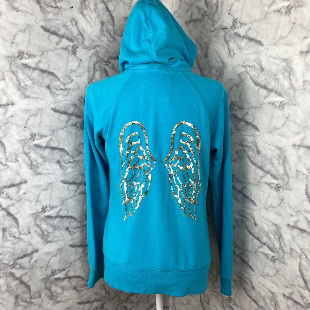 Victoria’s Secret Sequin Wings Hoodie Jacket